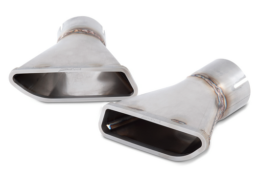 AWE Tuning Performance Exhaust for McLaren MP4-12C - Machined Tips 3010-32014