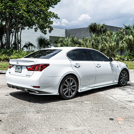NIA Lexus GS F-Sport Rear Lip Diffuser Spats 2012-2015 GS13-SPR-RA-RWB