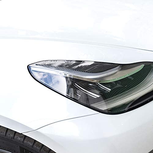 Headlight eyelid trimming eyebrow stickers suitable for Tesla Model 3 (2017-2021)