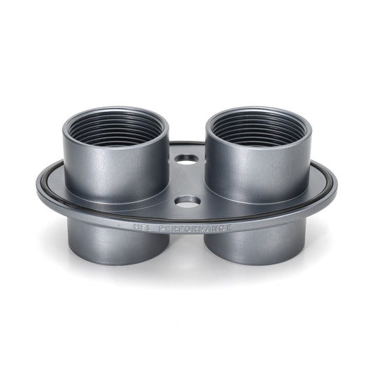 HEL Performance AN16 AN20 Twin Bulkhead Firewall Pass Through Connector