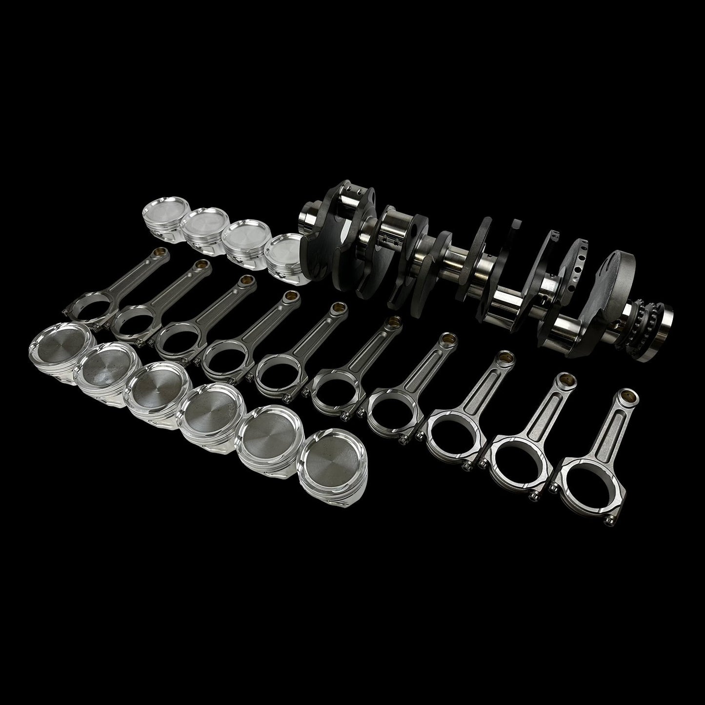 Brian Crower BC0759 - Audi/Lamborghini 5.2L V10 Stock Stroker Kit - 92.8mm Stroke/Pro625+ Connecting Rods/Custom Pistons