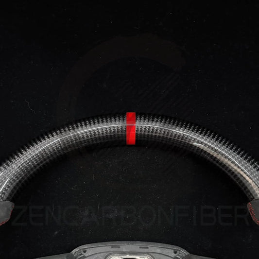 IN STOCK - 2021-2025 Audi B9.5 A/S/RS 4/5 S/RS Q7/8 Carbon Fiber Steering Wheel