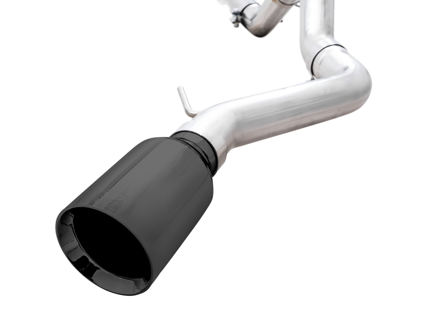 AWE Tuning 0FG Catback Exhaust for Ford Bronco with BashGuard - Single 5" Diamond Black Tip 3015-23789