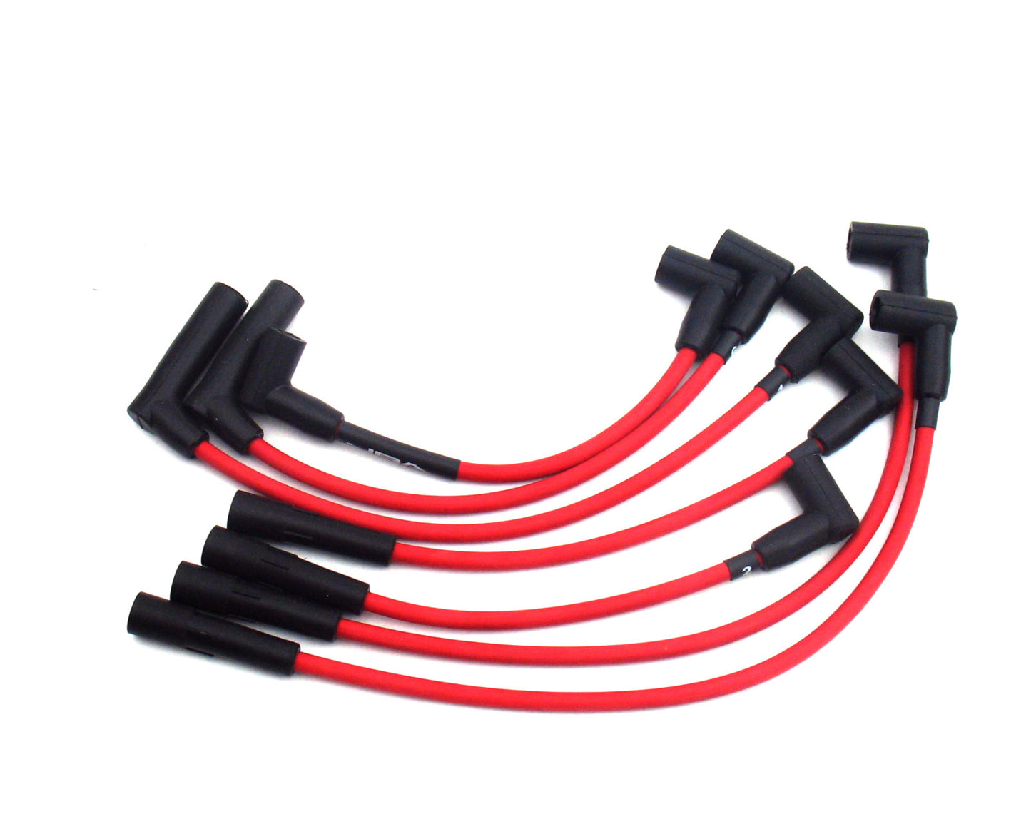 JBA 91-00 Jeep 4.0L Red W0526