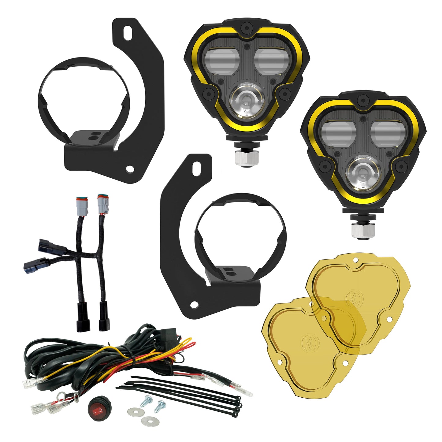 KC HiLiTES Fog Pocket Kits 97149