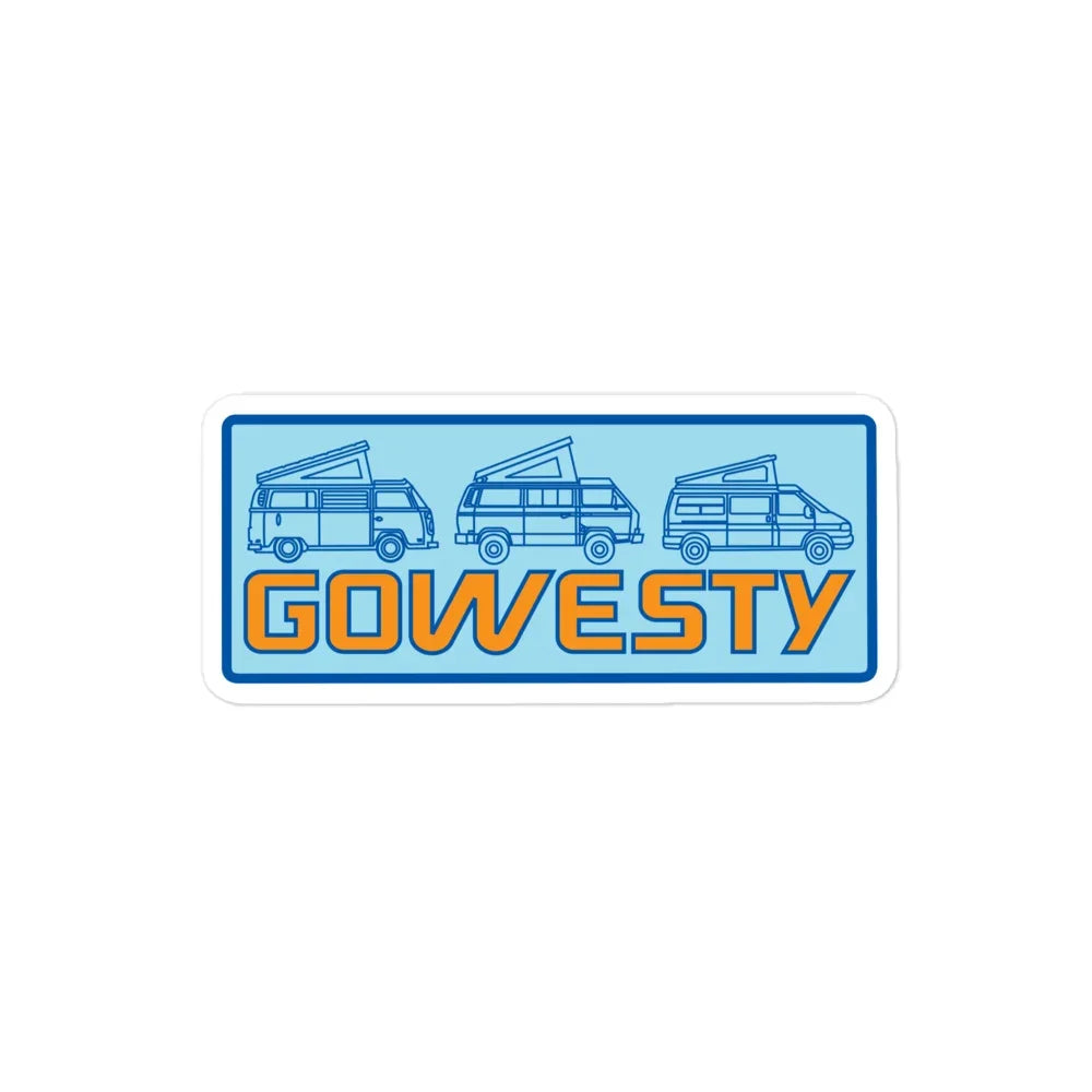 Van Line-Up Sticker