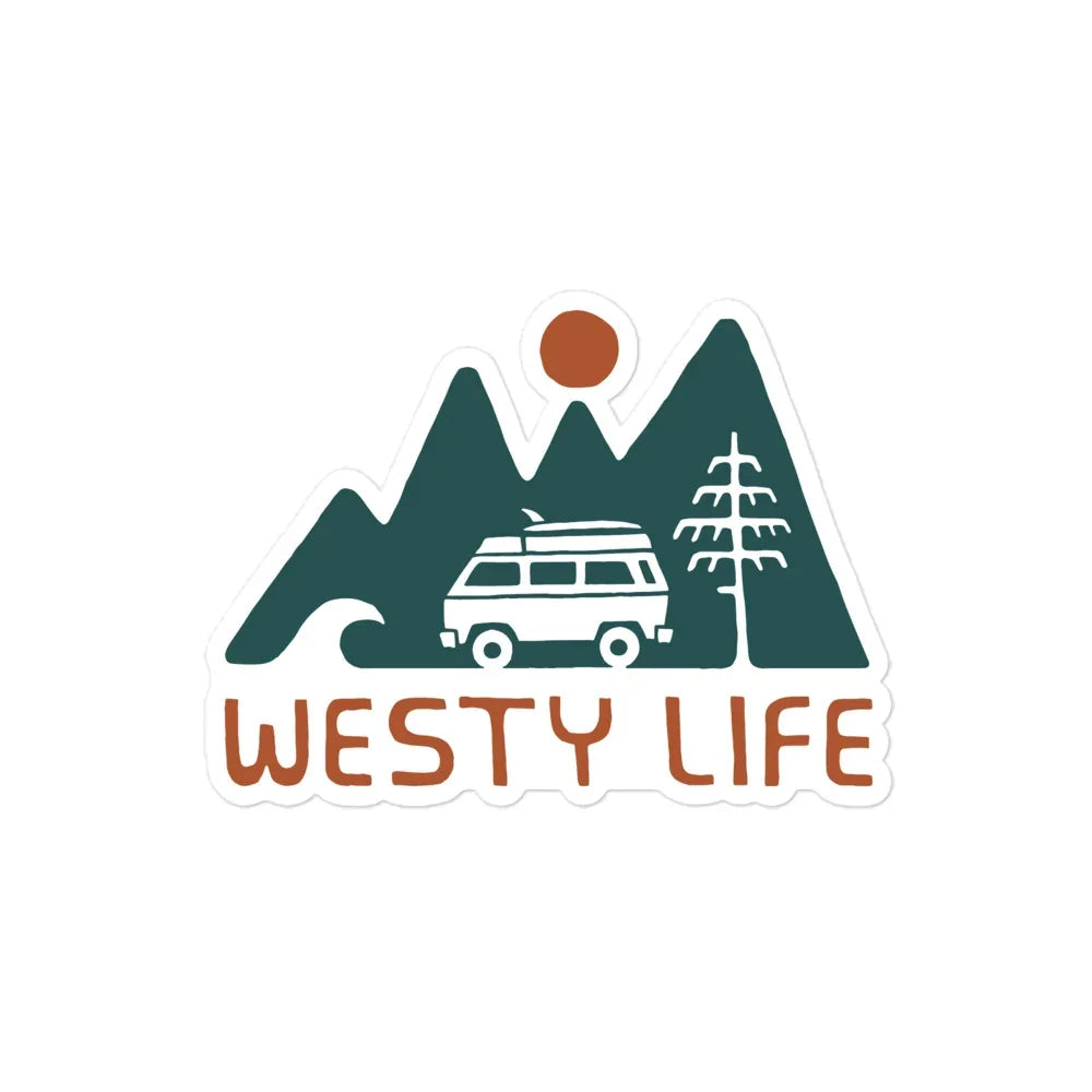 Rollyn Westy Life Sticker