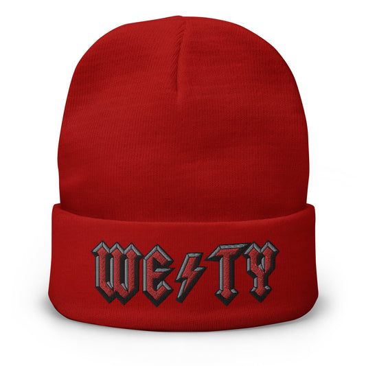 High Voltage Westy Embroidered Beanie