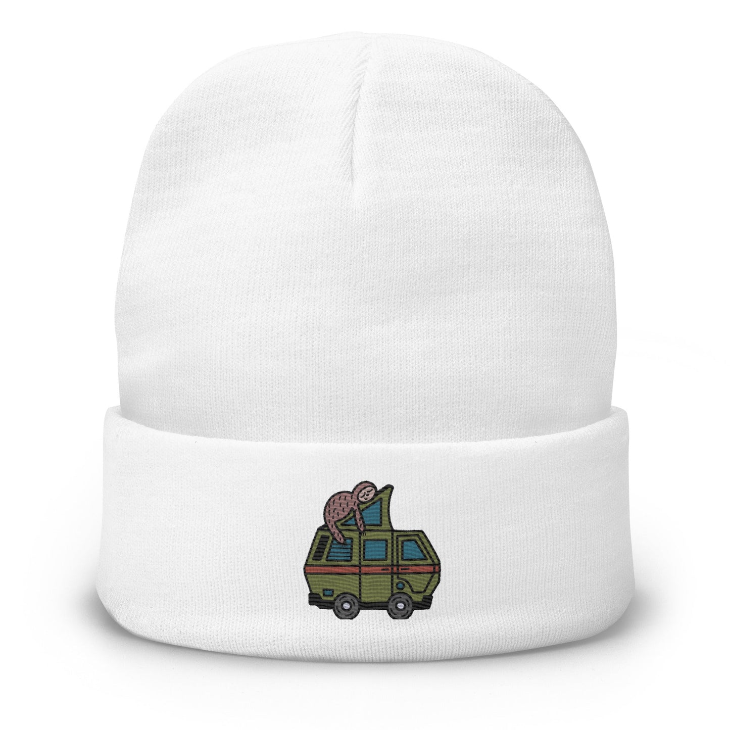 Stewie Sloth Embroidered Beanie