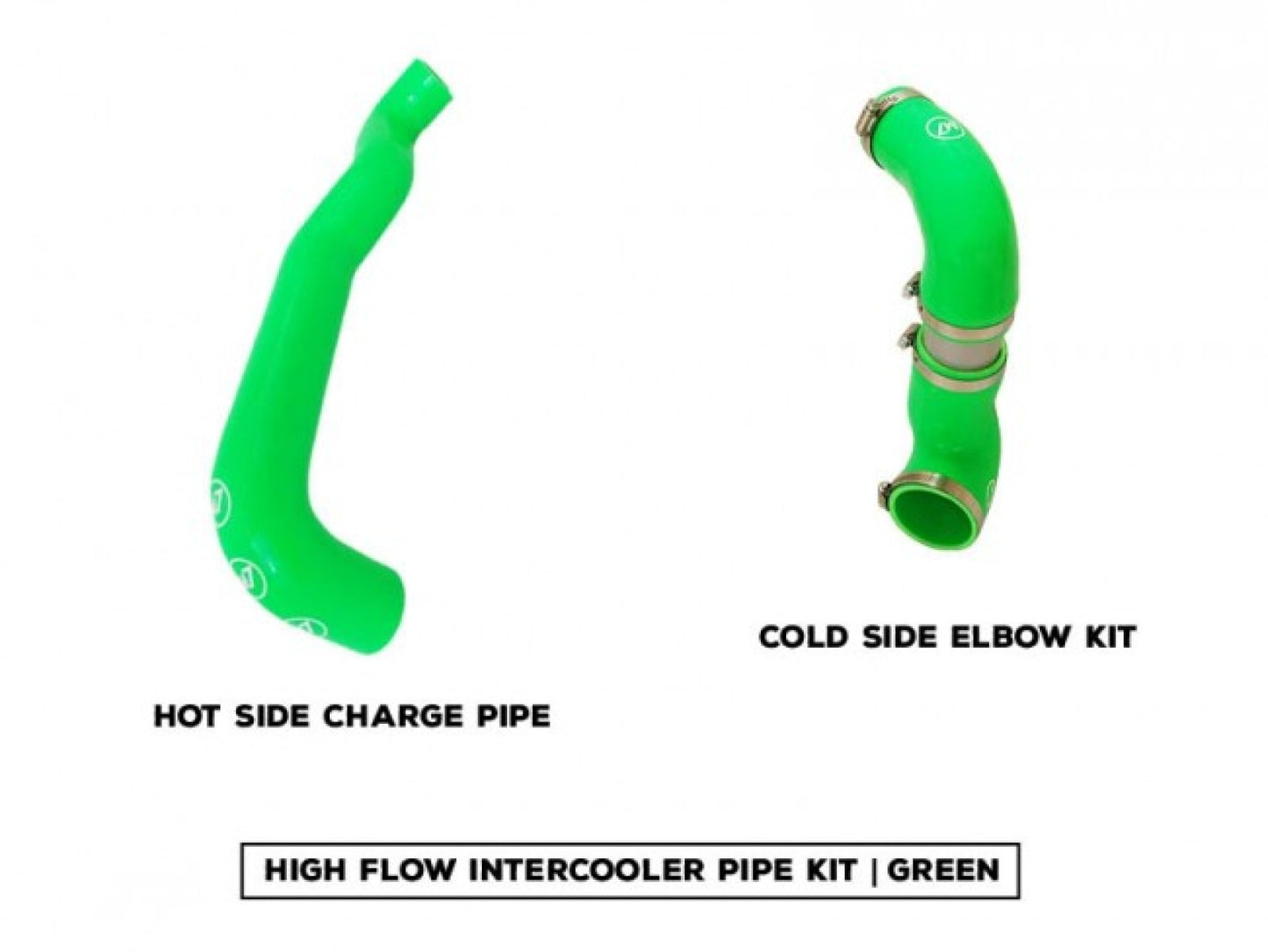 M7 Speed High Flow Intercooler Hose Kit Green M7 Speed MSP-60-330304-GJSC