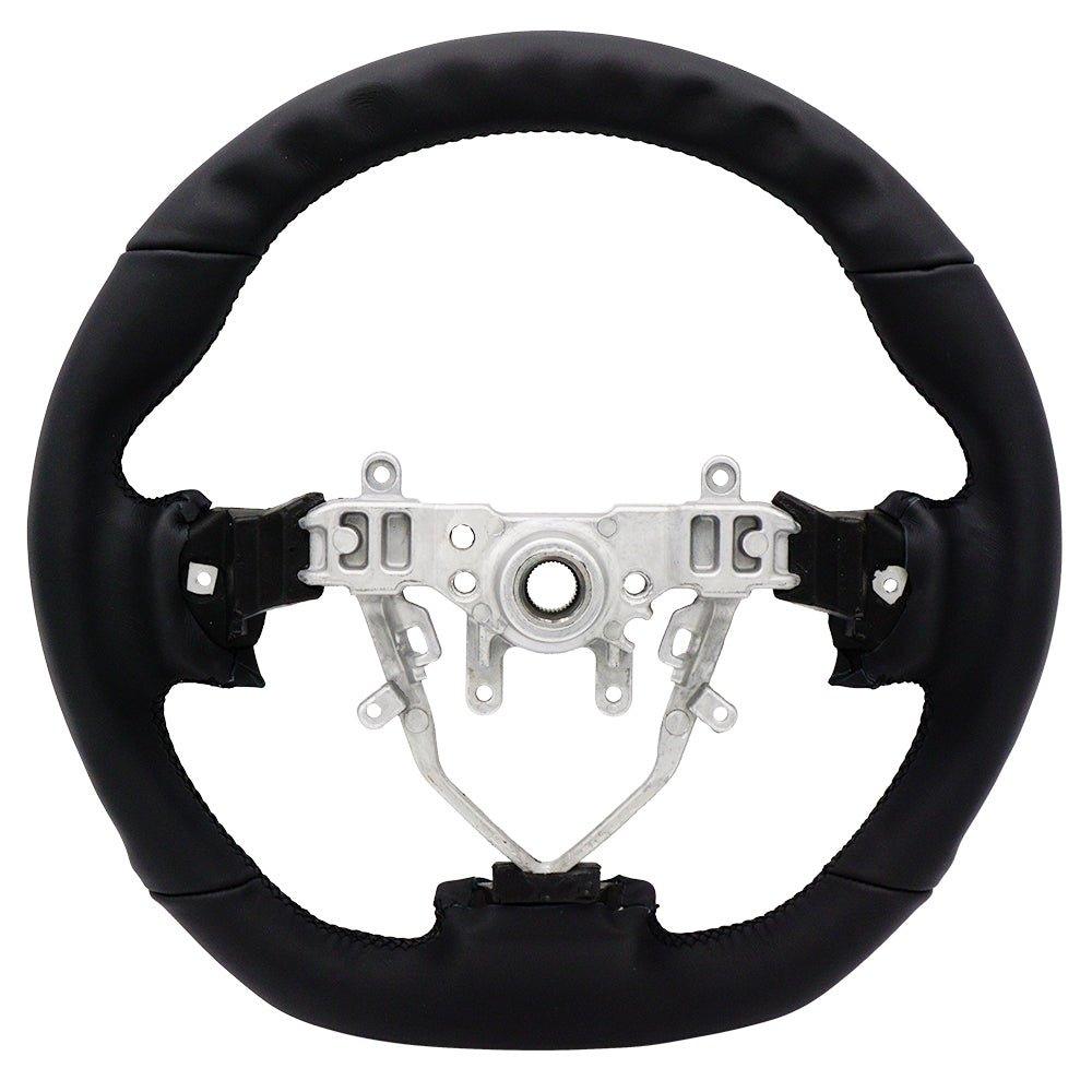 BLOX Racing Leather Steering Wheel - 08-14 WRX/STi