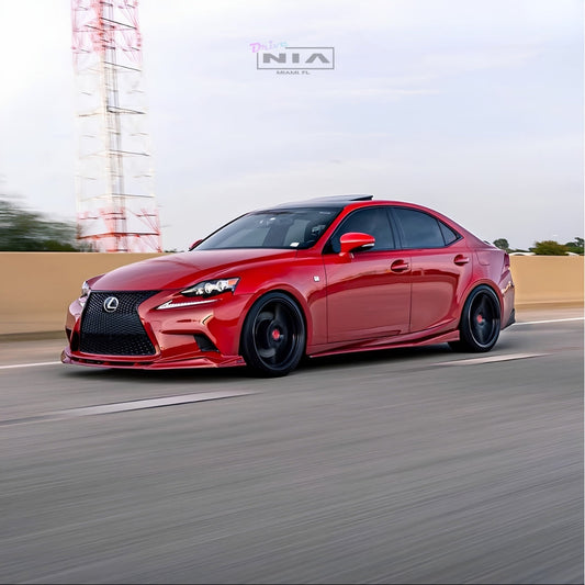Lexus IS F-Sport NIA front splitter lip bodykit 2014-2016 in ABS