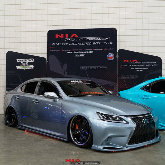 NIA Lexus IS F-Sport NIA Side Skirts Splitter Lip 2006-13 IS06-SD-SPR-RWB