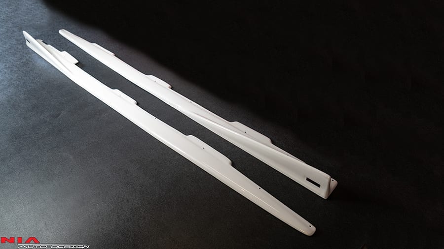 lexus is 2014 side skirt