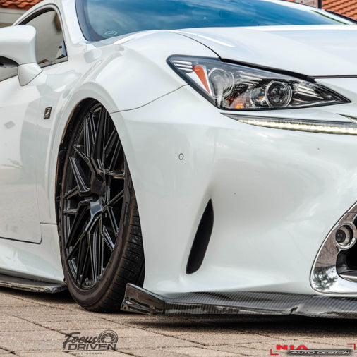 NIA Lexus RC NIA Carbon Fiber Front Splitter lip body Kit (2015-18) RC15-FS-CF.