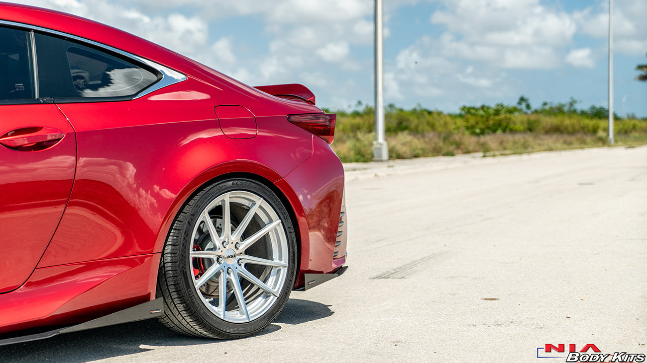 NIA Lexus RC NIA Side Skirts Sleek Splitter 2015-2018 RC15-SS-SD-NF-GB