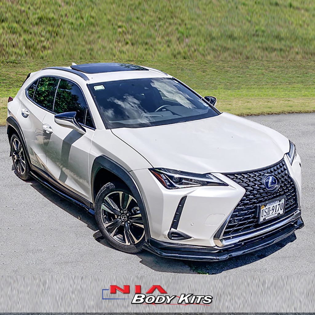 NIA Body Kits upgrades your Lexus UX200, UX250h, UX300e an aggressive stance without altering the factory design. Contact us at www.niaautodesign.com
