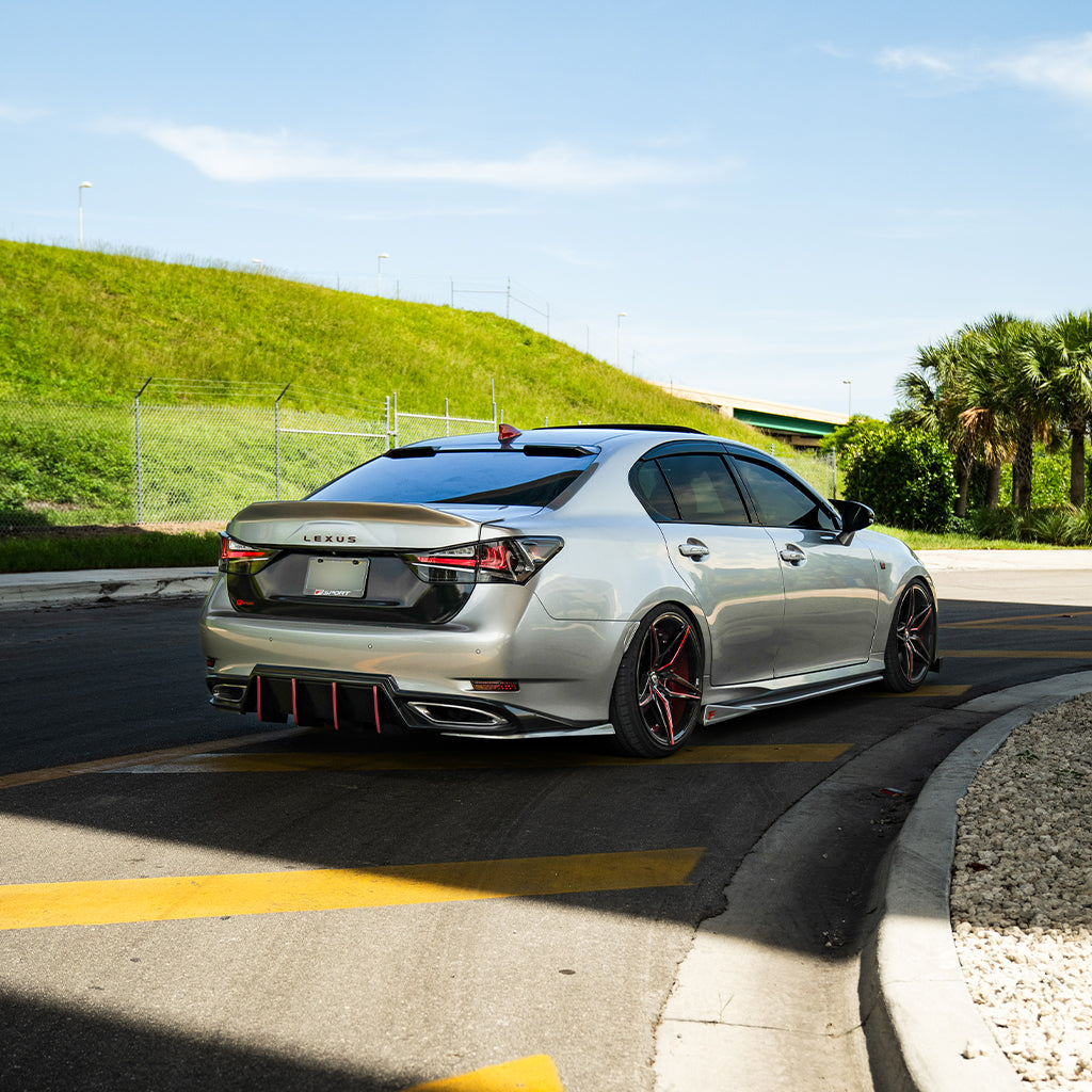 NIA Lexus GS NIA Trunk Duck Tail Wing V2 2012-2015 GS13-REG-RS-V2-PRM