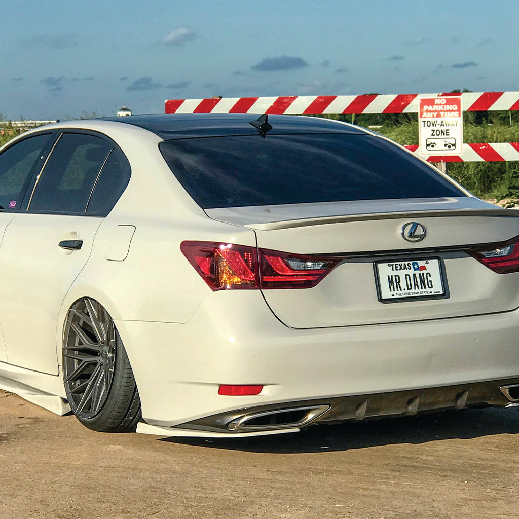 NIA Lexus GS Rear Lip diffuser Spats Base 2012-2015 GS13-REG-RA-RWB