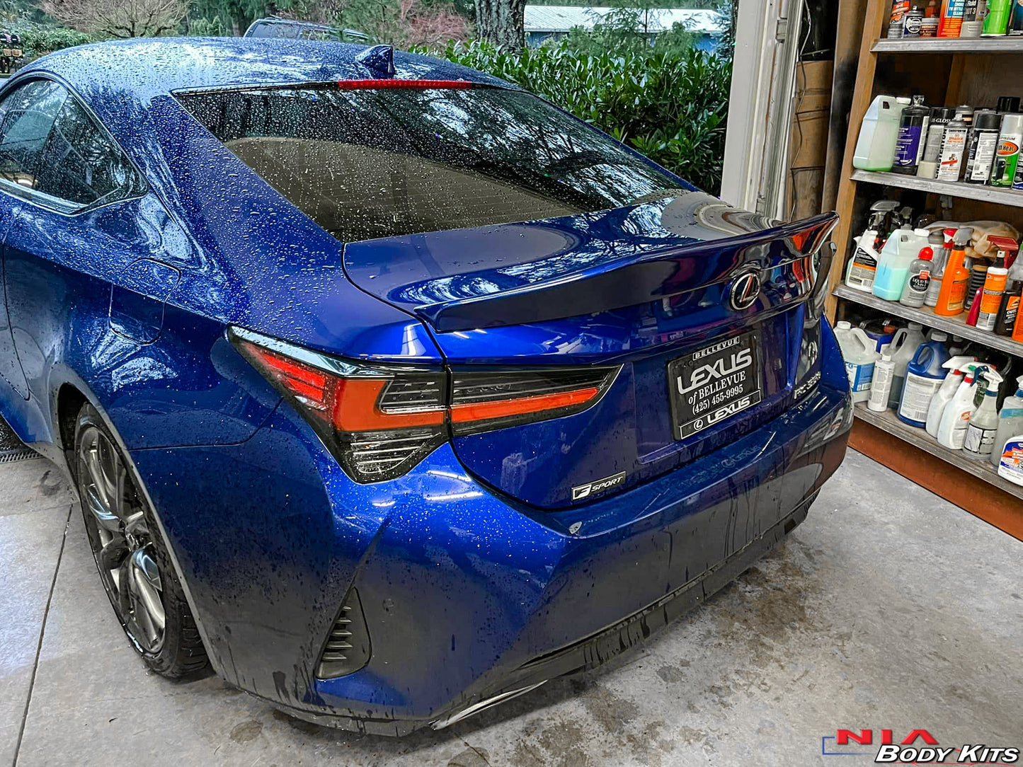 NIA Lexus RC Rear Spoiler Wing 2019-2024 RCF19-RS-V1
