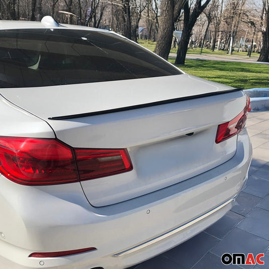 2017-2023 BMW 5 Series G30 Sedan Rear Trunk Spoiler Wing ABS Primer Paintable