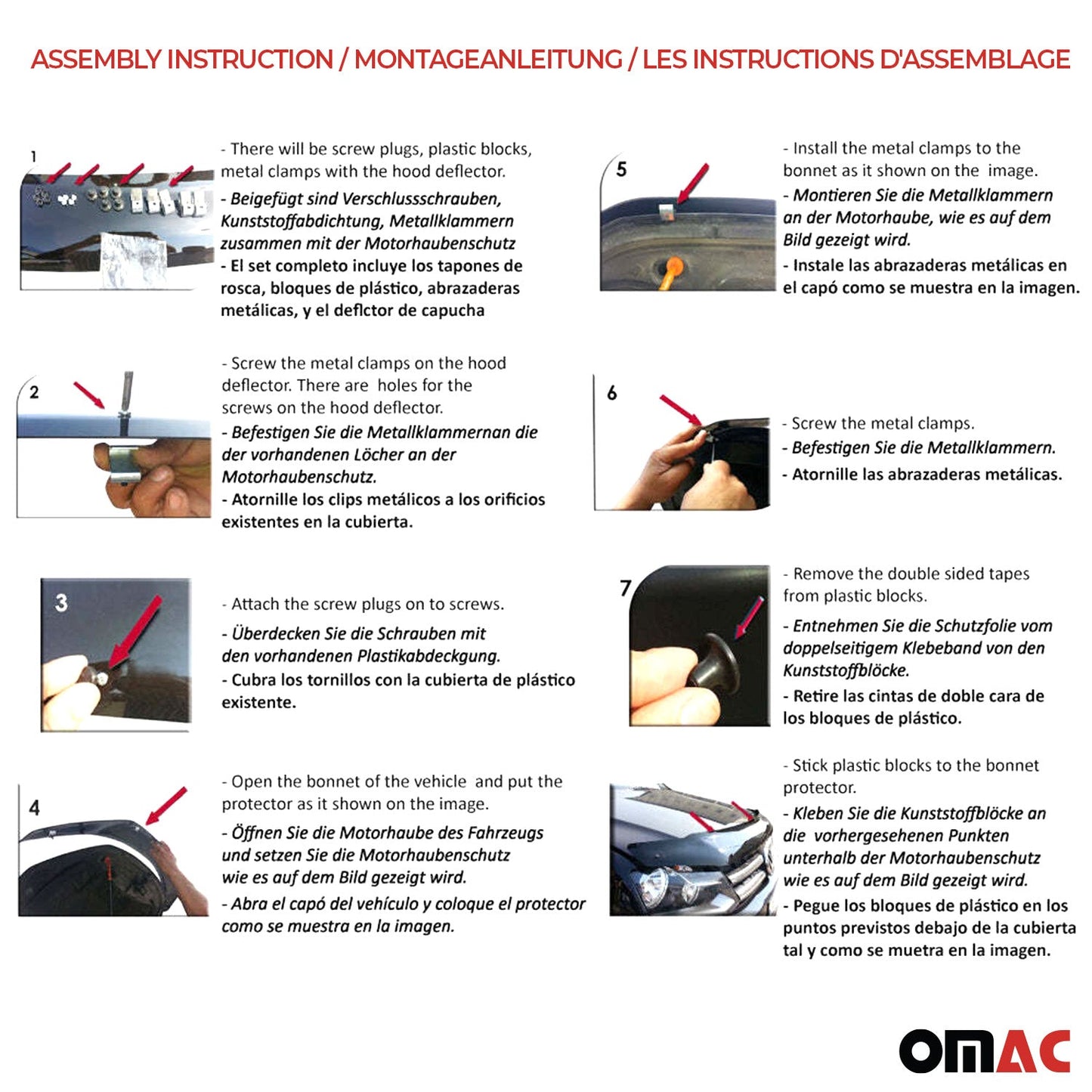 2007-2014 Chevrolet Avalanche Tahoe Suburban Front Bug Shield Hood Deflector 1 Pc Smoke