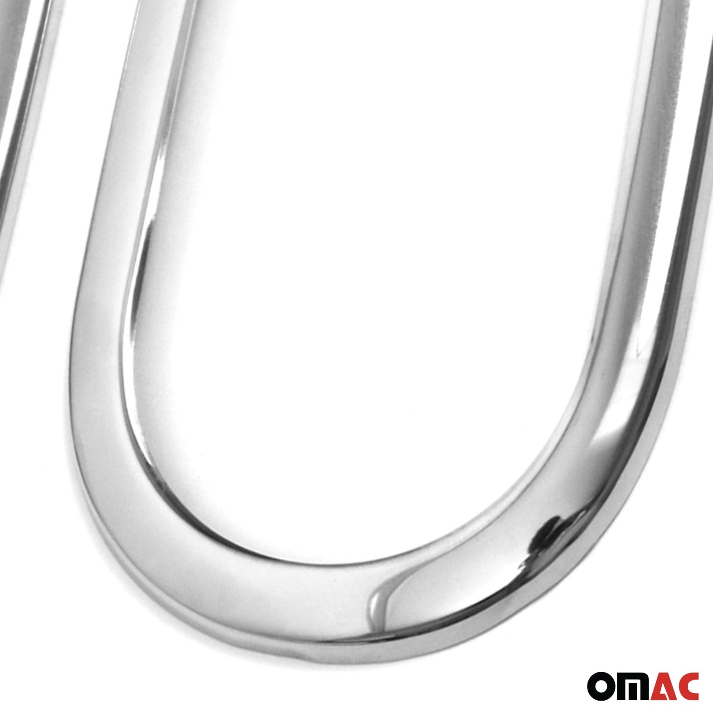 2016-2017 Smart ForTwo Car Door Handle Cover Protector Stainless Steel Chrome 2 Pcs