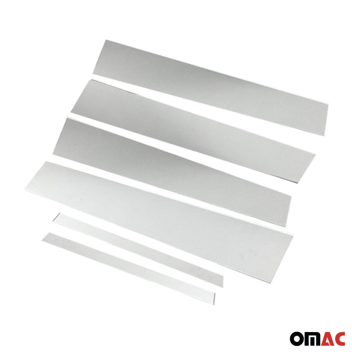 2013-2022 Buick Encore Window B Pillar Posts Door Trim Cover Stainless Steel Silver 6x