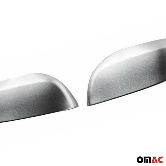 2010-2013 Lexus GX 460 Side Mirror Cover Caps Brushed Stainless Steel Silver 2 Pcs