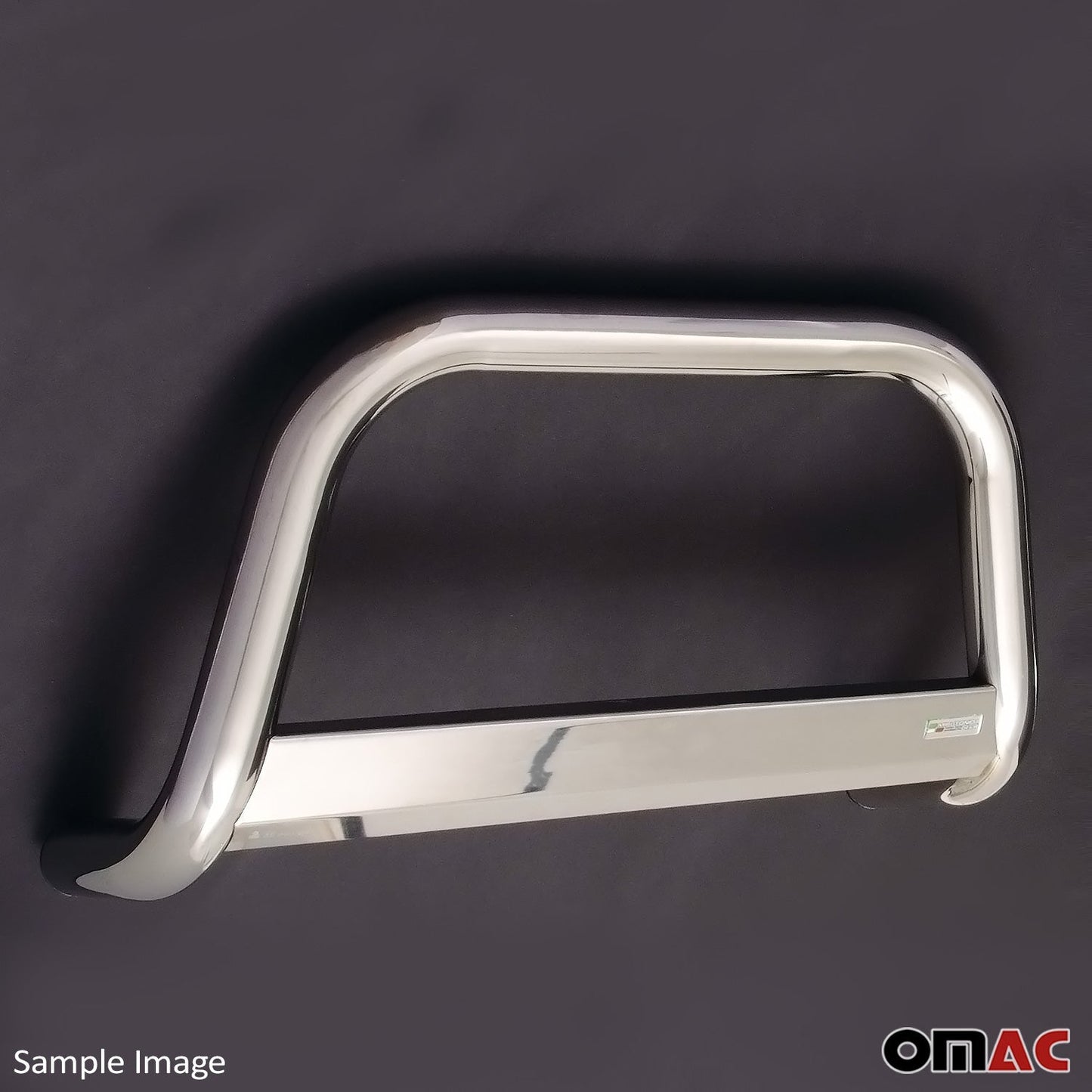 OMAC Bull Bar For BMW X3 2004-2005 Front Bumper Grill Guard Silver Stainless Steel 1236MSBB064