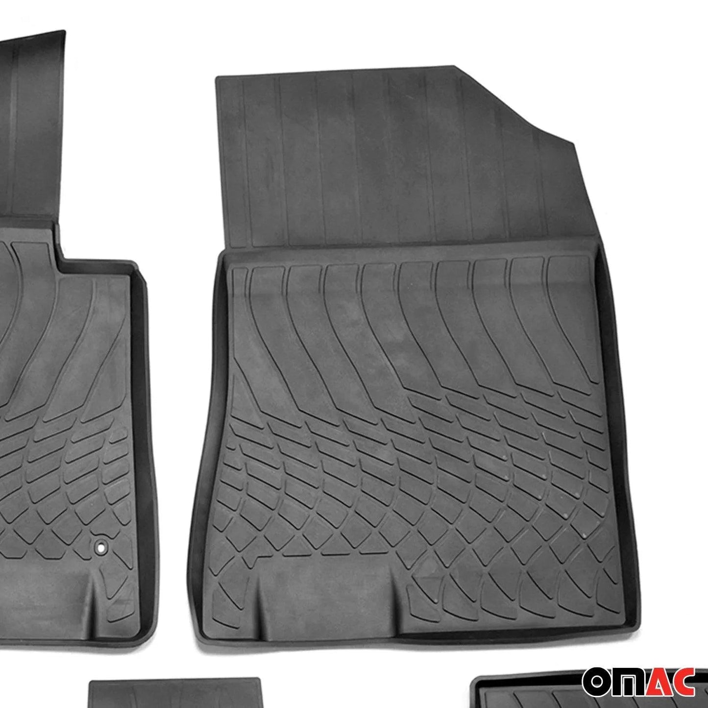 2020-2026 Hyundai Sonata Floor Mats Liners Full Set All Weather Black