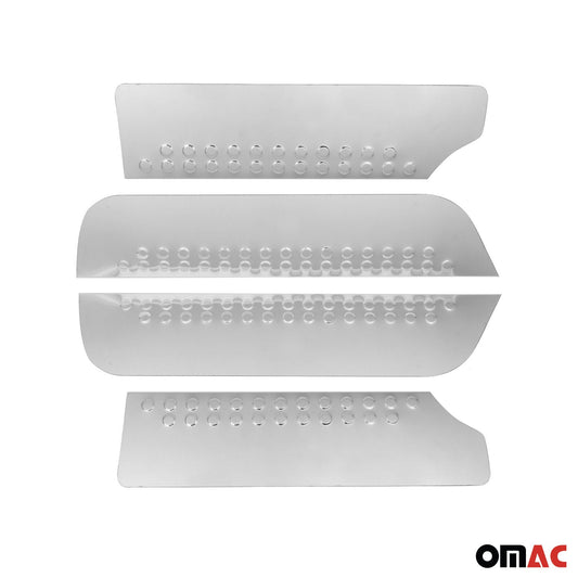 1993-2003 VW Eurovan Rear Bumper Guard + Door Sill Cover Chrome Set S.Steel