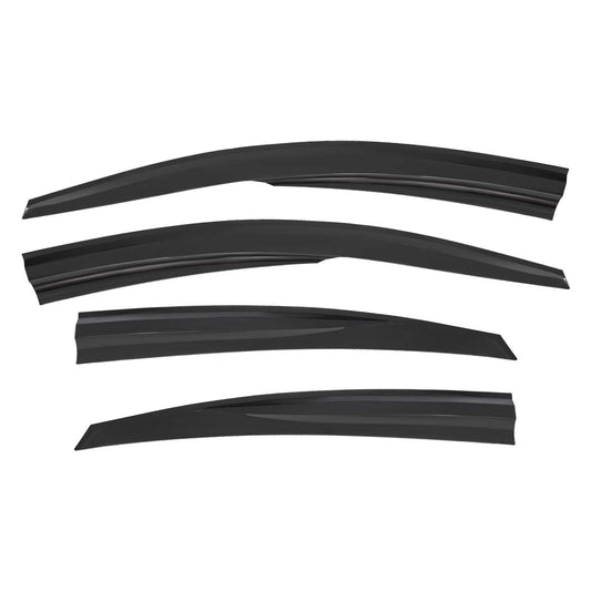 2012-2017 Hyundai Accent Window Visor Vent Rain Deflector 4Pcs Smoke