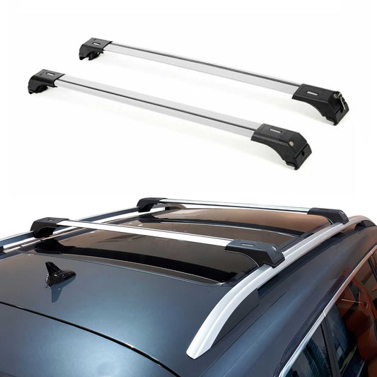 2015-2019 Ford Edge Roof Rack Cross Bars Silver