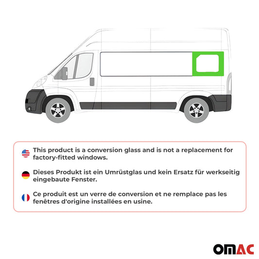 2014-2025 RAM ProMaster Window Glass Rear Left Side L3