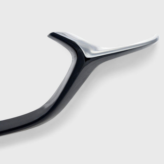 2019-2025 Mazda 3 Grille Overlay Gloss Black 2Pcs ABS Plastic