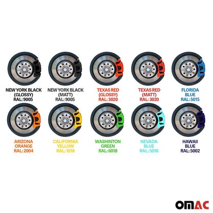 OMAC Brake Caliper Epoxy Based Car Paint Kit¬†New York Black Glossy High-Temp 96AA1010