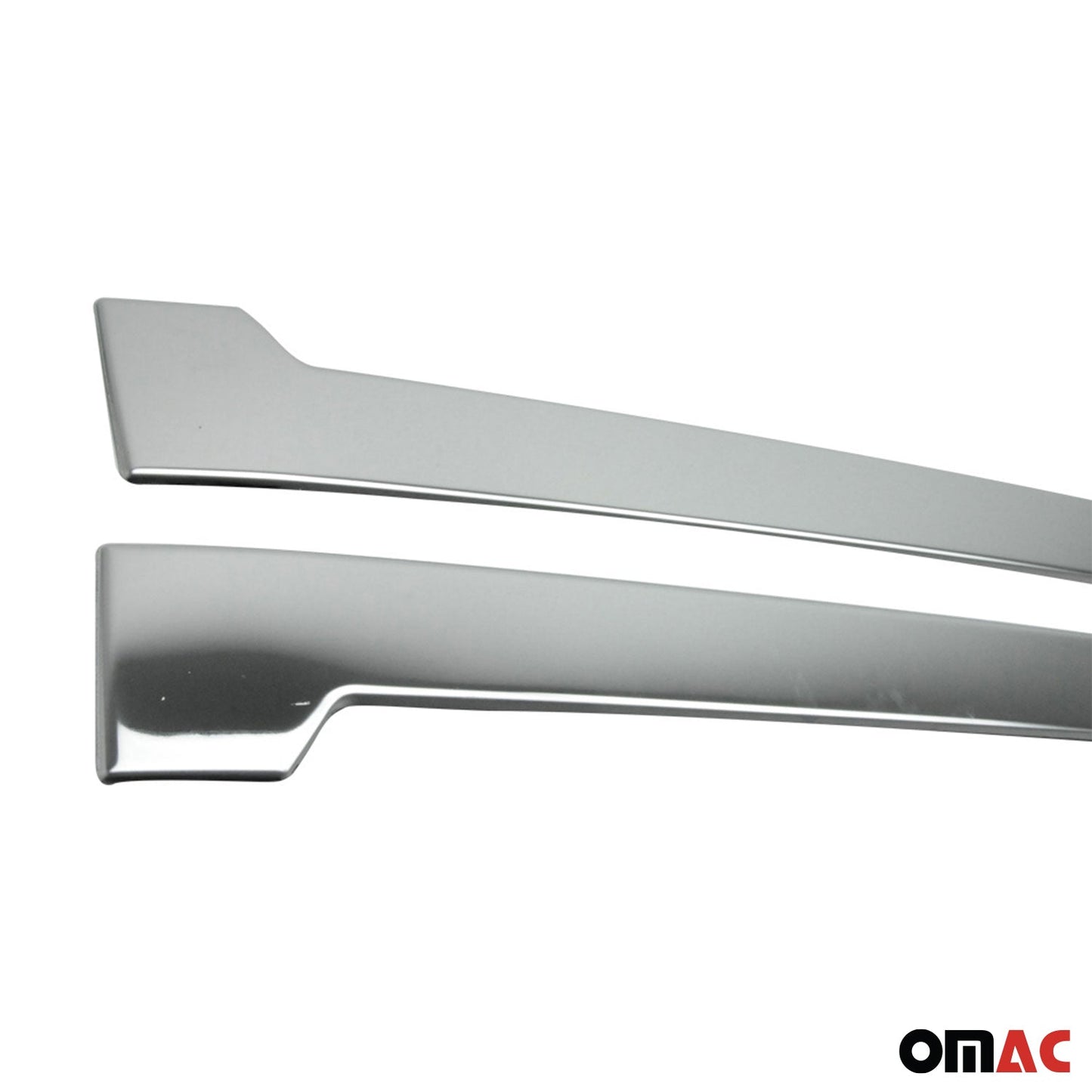 OMAC Side Door Molding Trim for Ford Transit Connect 2014-2019 L1 Steel Silver 2x 2627132