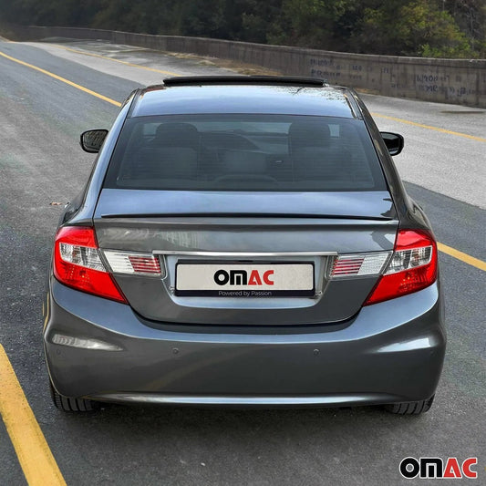 2012-2015 Honda Civic Rear Trunk Tailgate Door Handle Cover Silver 1Pc Stainless Steel