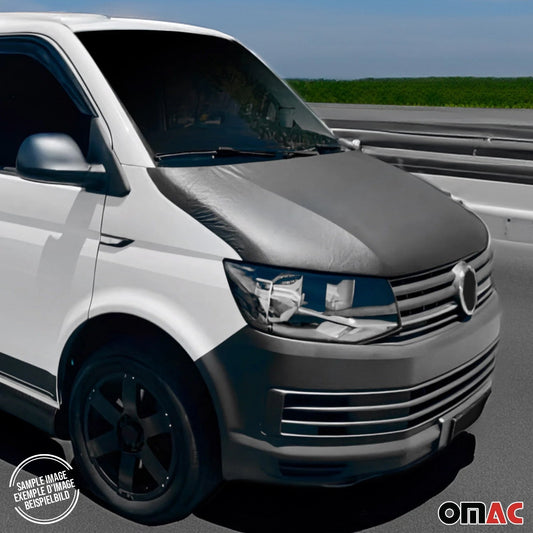 2014-2023 Ford Transit Connect Car Bonnet Mask Hood Bra Black Full Coverage