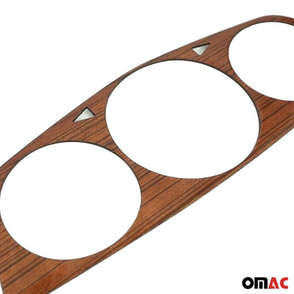 OMAC Speedometer Frame Zebrano Genuine Wood For Mercedes Benz S-Class W126 4730215-Z2