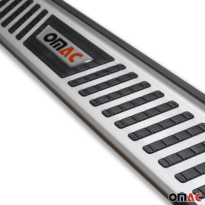OMAC Side Step Nerf Bars Running Boards for Chevrolet Captiva 2016-2018 Black Silver 1622985