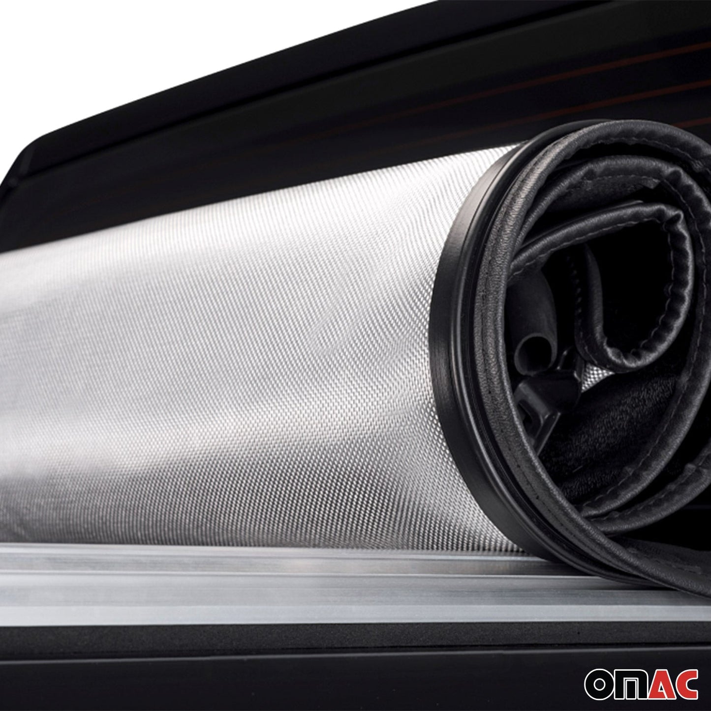 KEKO Soft Roll-Up Tonneau Cover for Ford Maverick 2022-2024 Foldable Silver DRPKC233GR