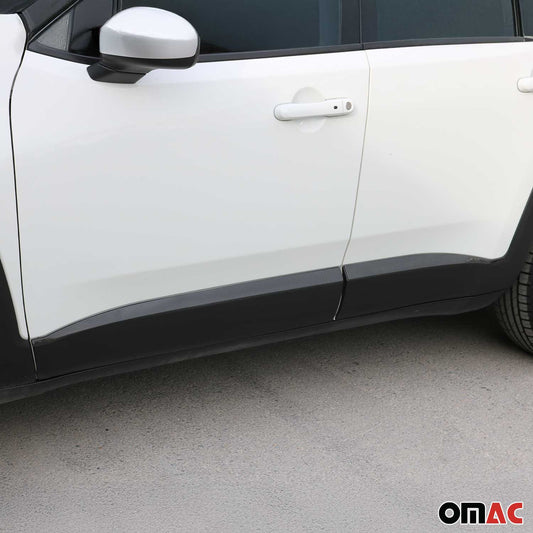 2015-2024 Jeep Renegade Side Door Molding Trim Skirt Garnish Carbon Fiber 4x