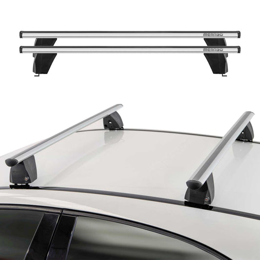 2014-2021 BMW 2 Series F22 M2 Coupe Roof Rack Cross Bars Silver