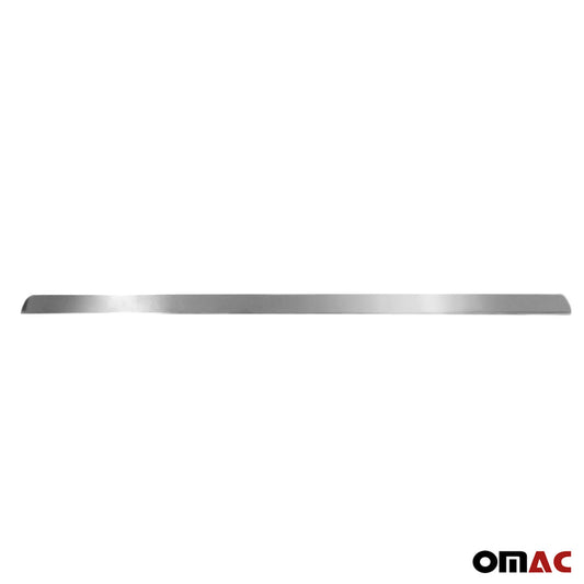 OMAC Rear Trunk Tailgate Door Handle Cover for Seat Leon 2012-2020 Steel Silver 1Pc 6511054