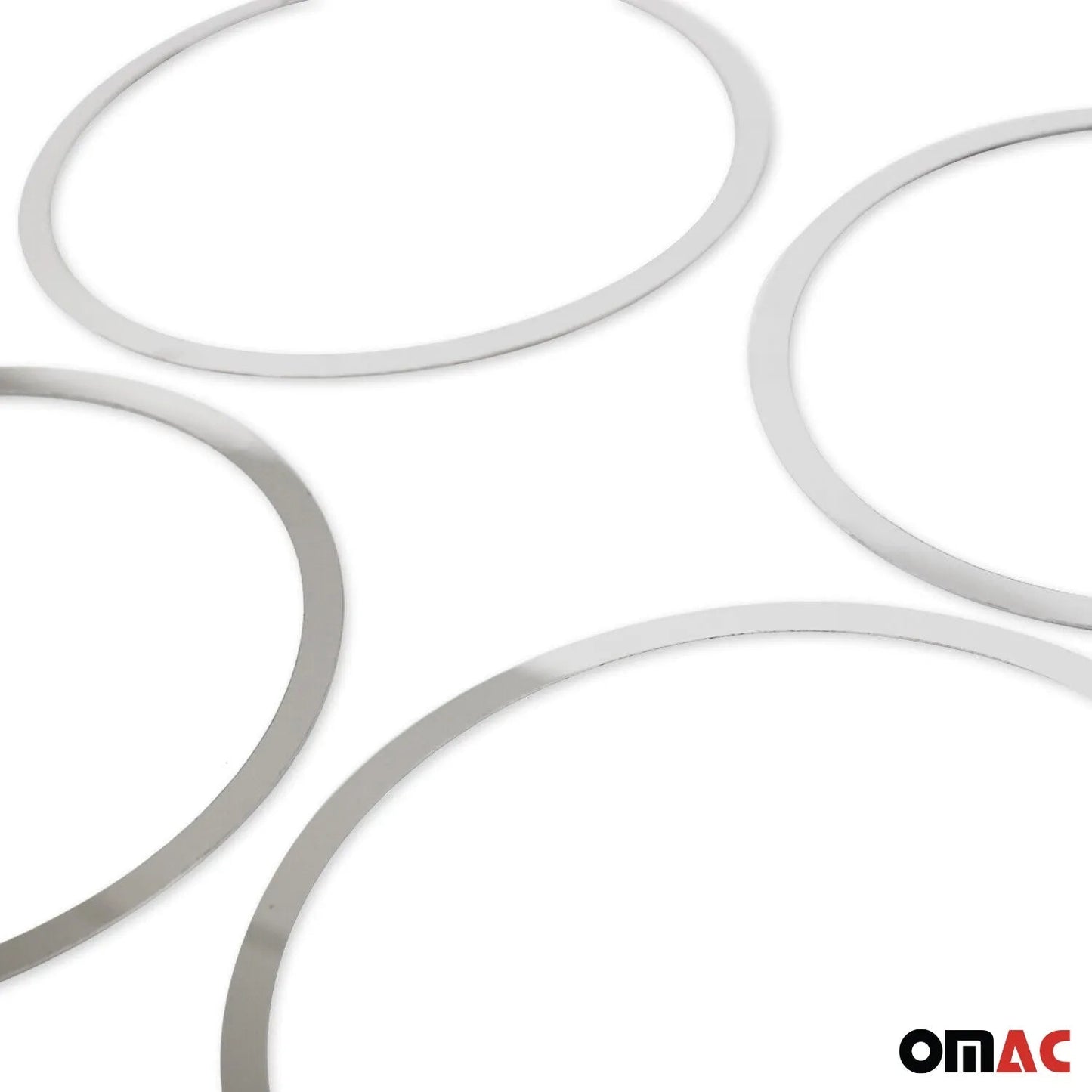 2014-2020 Nissan Rogue Speaker Audio Surround Trim Stainless Steel Silver 4 Pcs