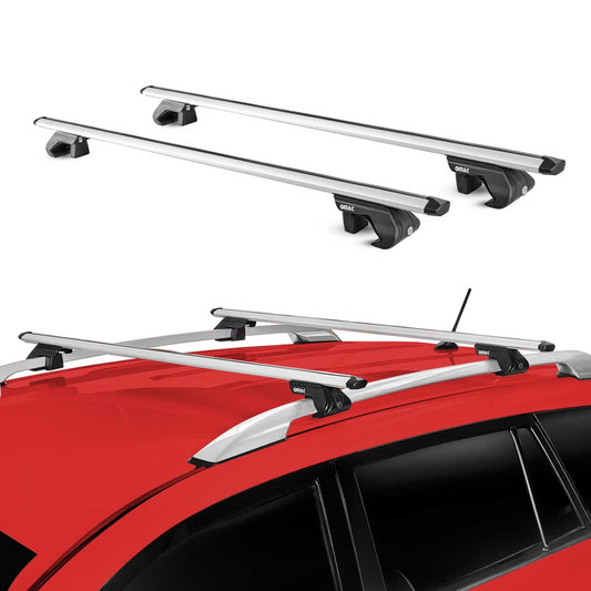 2005-2010 Kia Sportage Roof Rack Cross Bars Silver