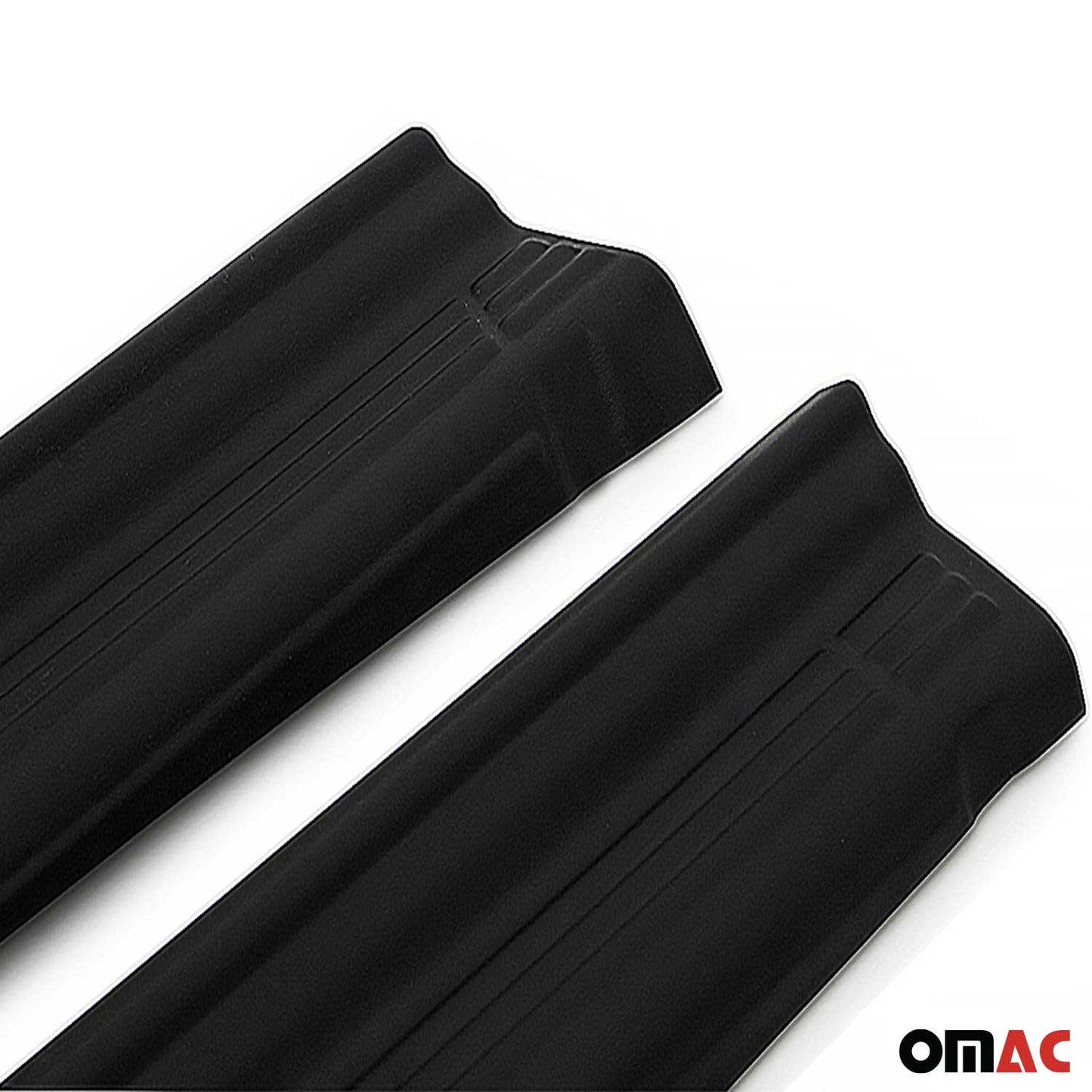2014-2025 RAM ProMaster Door Sill Scuff Plate Scratch Protector Black 2 Pcs
