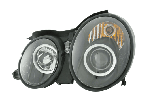 Mercedes Benz CLK (208) Black Headlight Set (1998-2002)